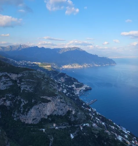 Amalfi Coast Cooking Class View