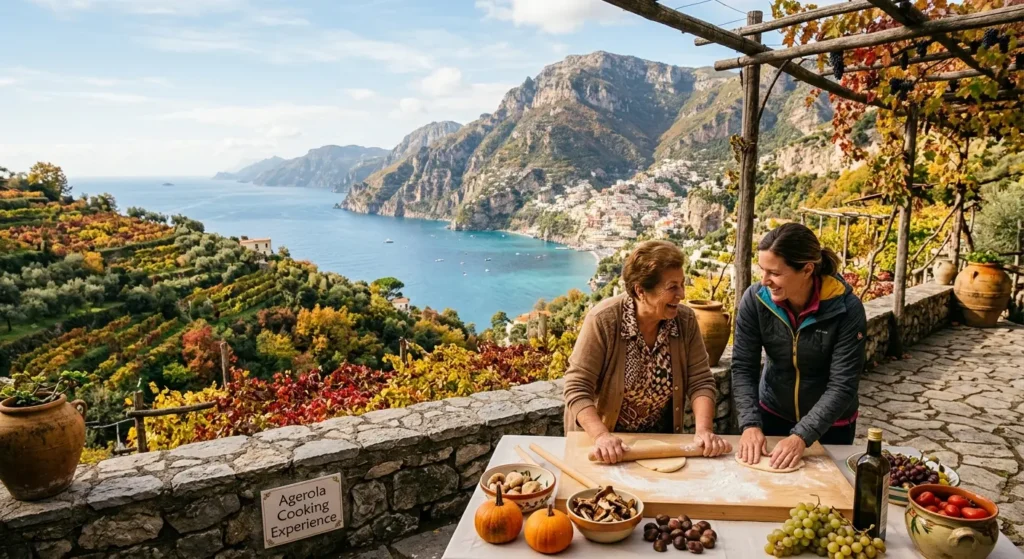 Autumn in Amalfi - Fall is the Golden Season for an Authentic Cooking Class - Gemini_Generated_Image