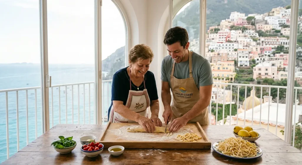 Mastering Homemade Pasta: Traditional Techniques Passed Down Through Generations in the Amalfi Coast