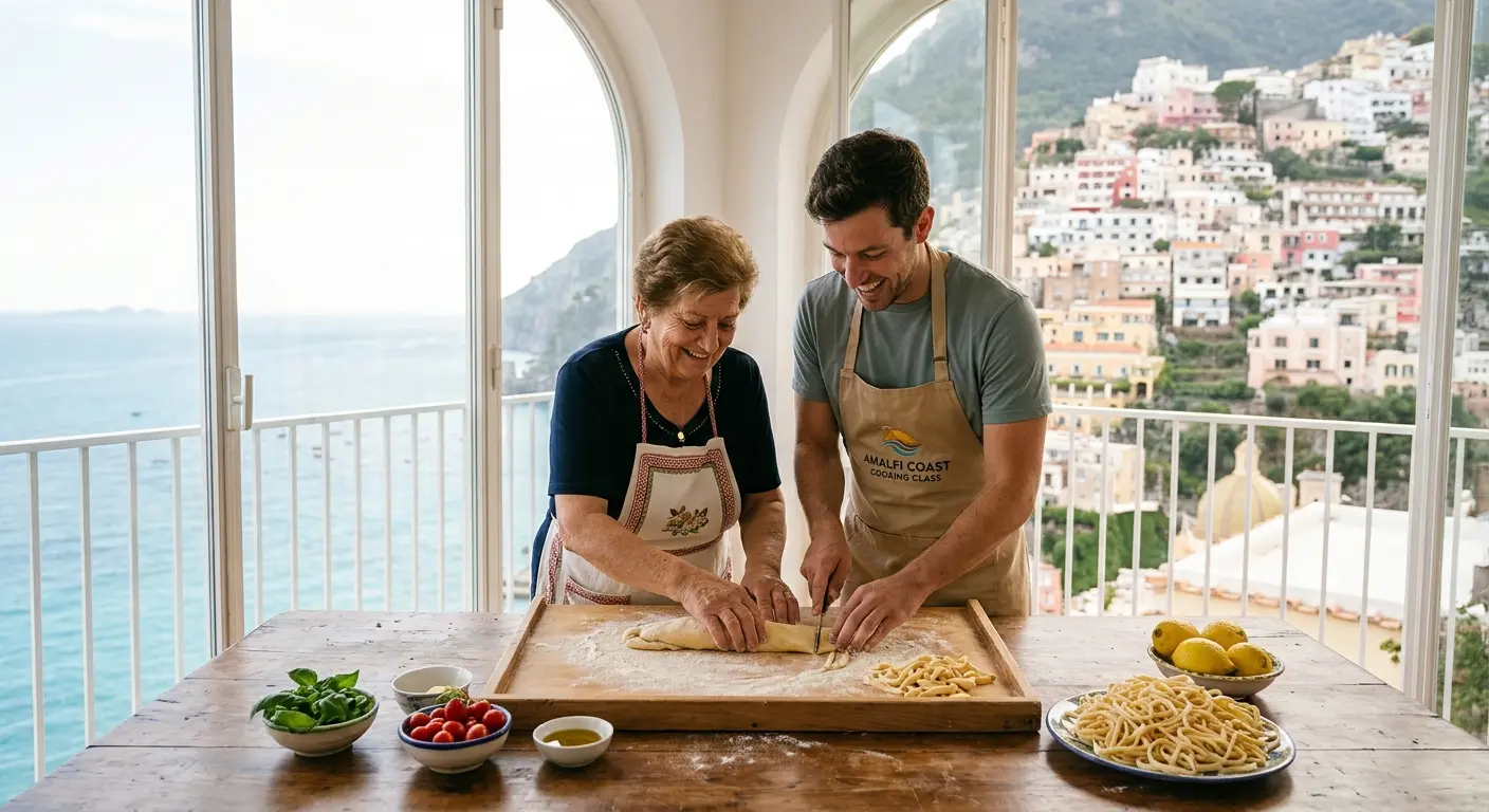 Mastering Homemade Pasta: Traditional Techniques Passed Down Through Generations in the Amalfi Coast